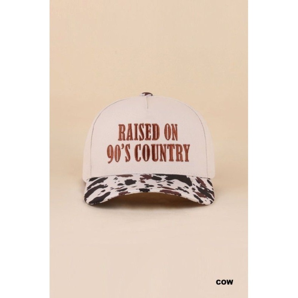 Zenana Trucker Hat RAISED ON COUNTRY